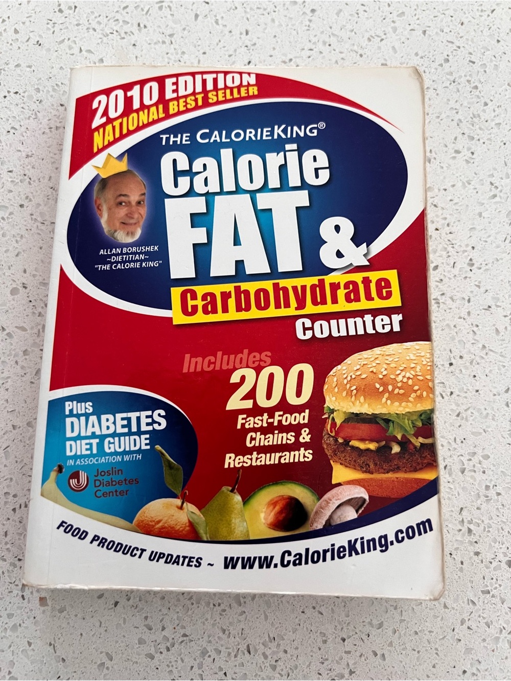 CalorieKing 2010 Calorie, Fat & Carbohydrate Counter Book